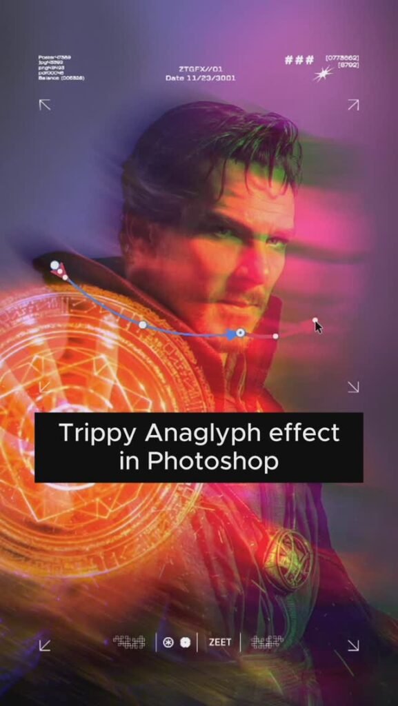 Trippy Path Blur