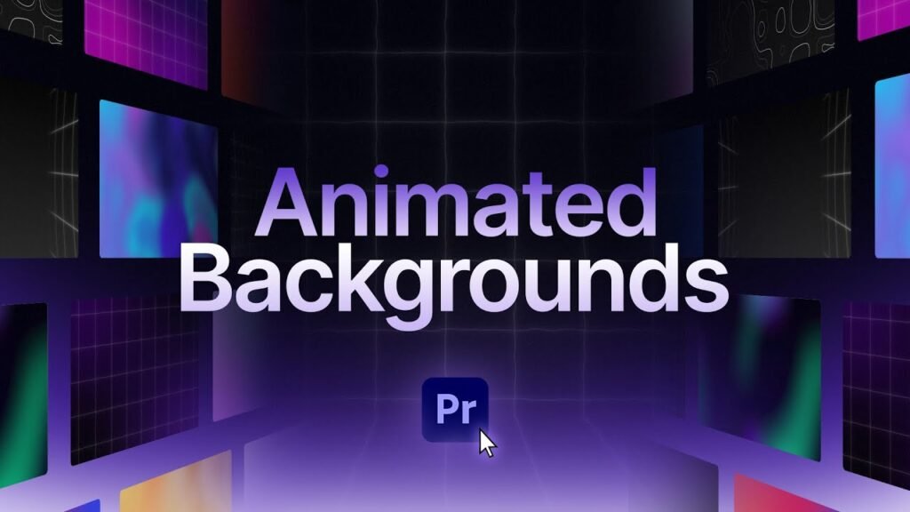 Fondos Animados Premiere Pro After Effects