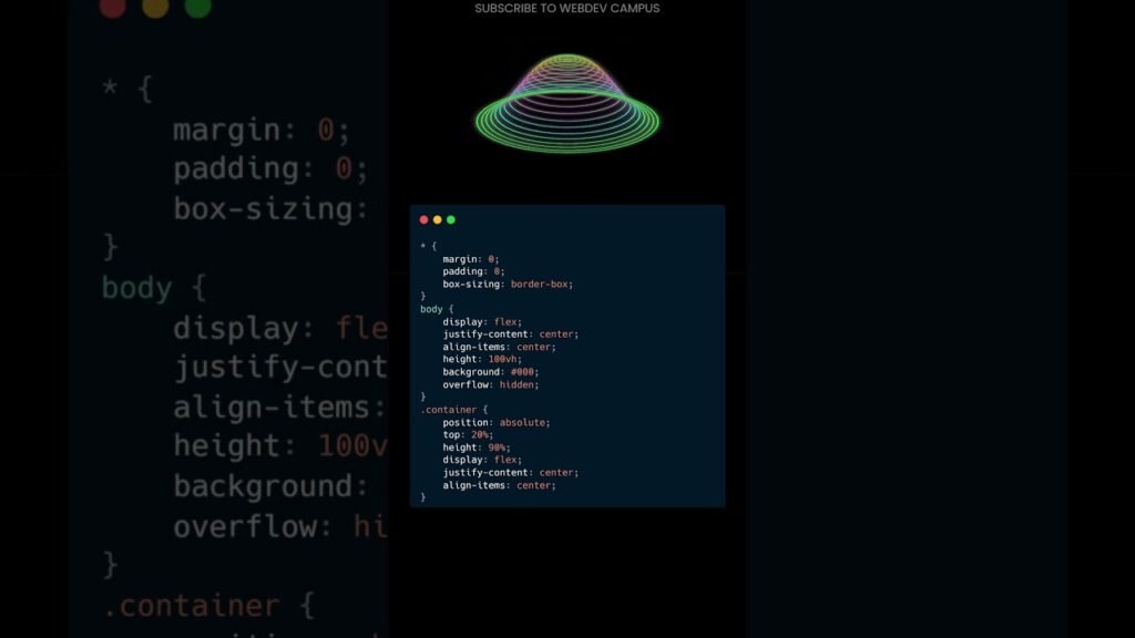 Animación 3D Creativa con HTML y CSS