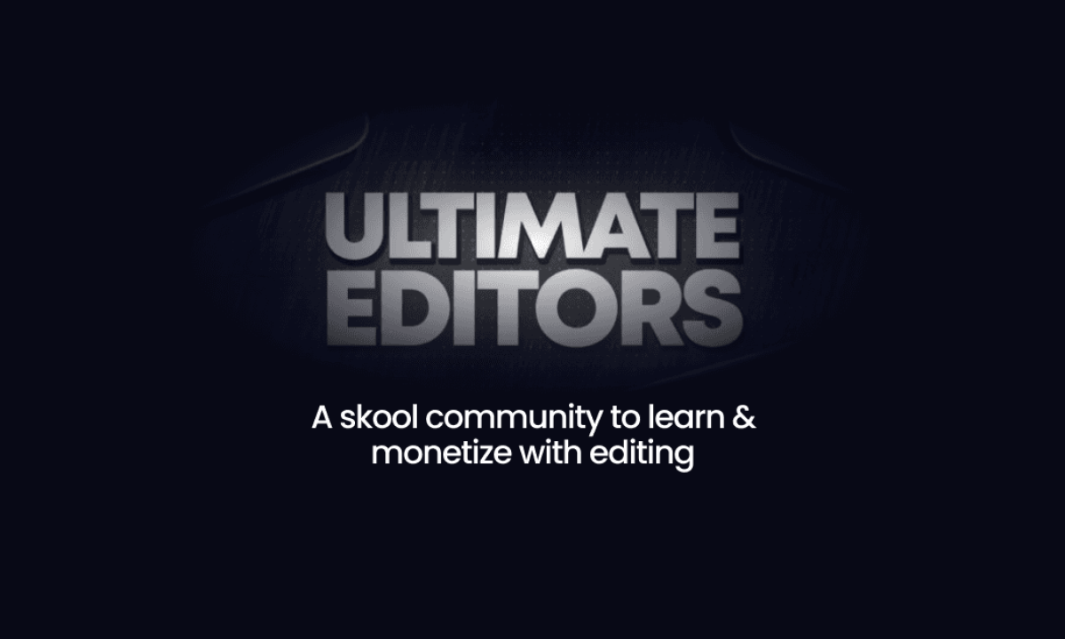 Curso Ultimate Editors de edición de video