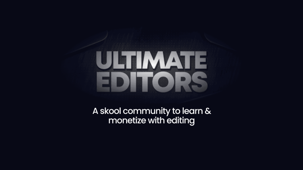 Curso Ultimate Editors de edición de video