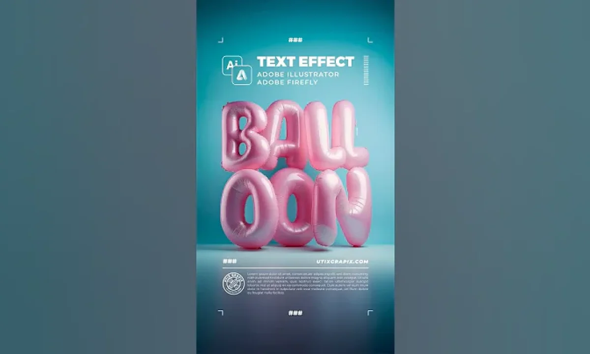 Efecto de Texto con Adobe Firefly