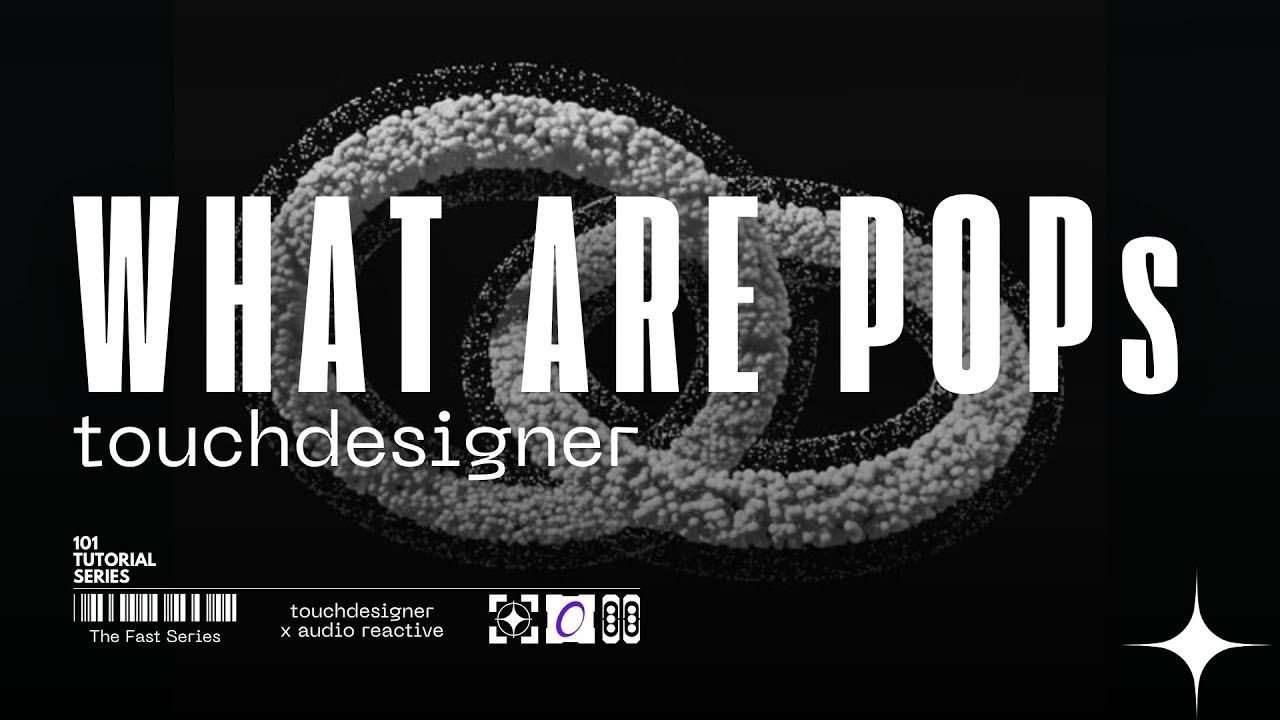 POP operadores en TouchDesigner.