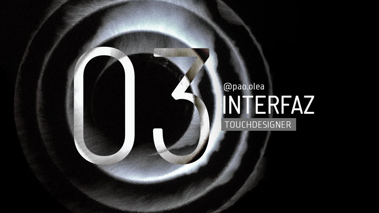 Interfaz TouchDesigner