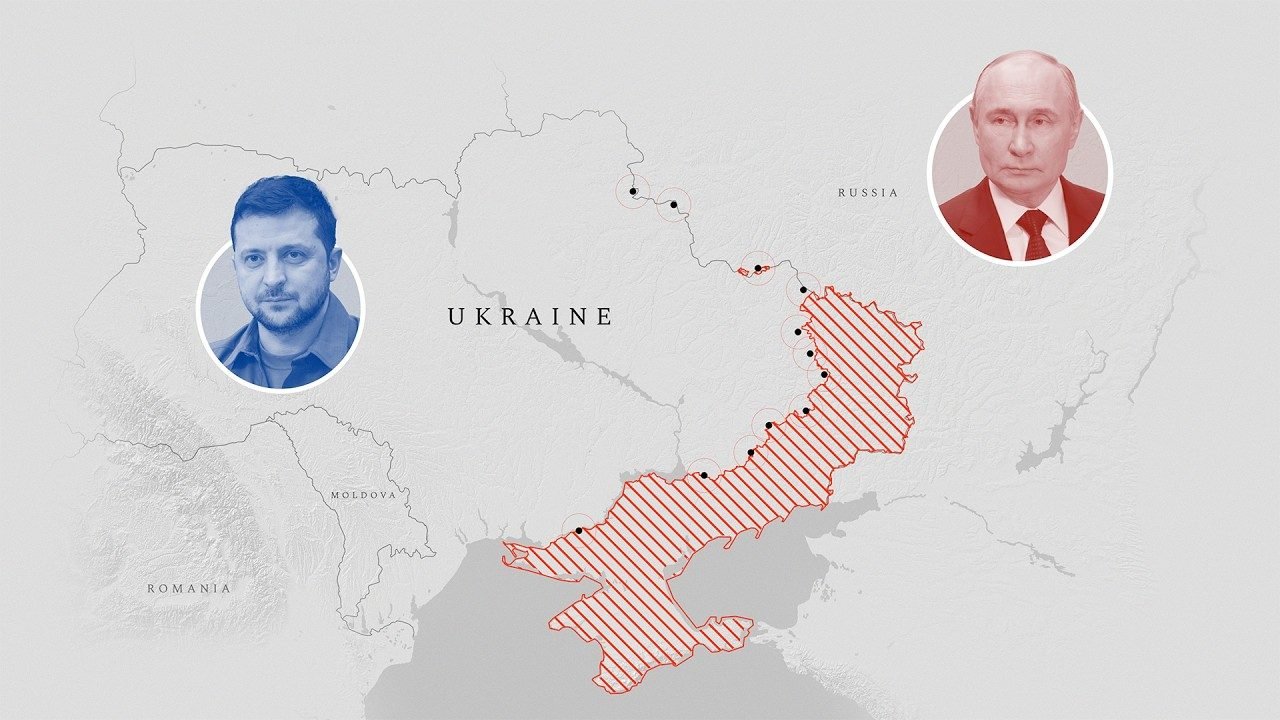 Cartografía guerra Ucrania