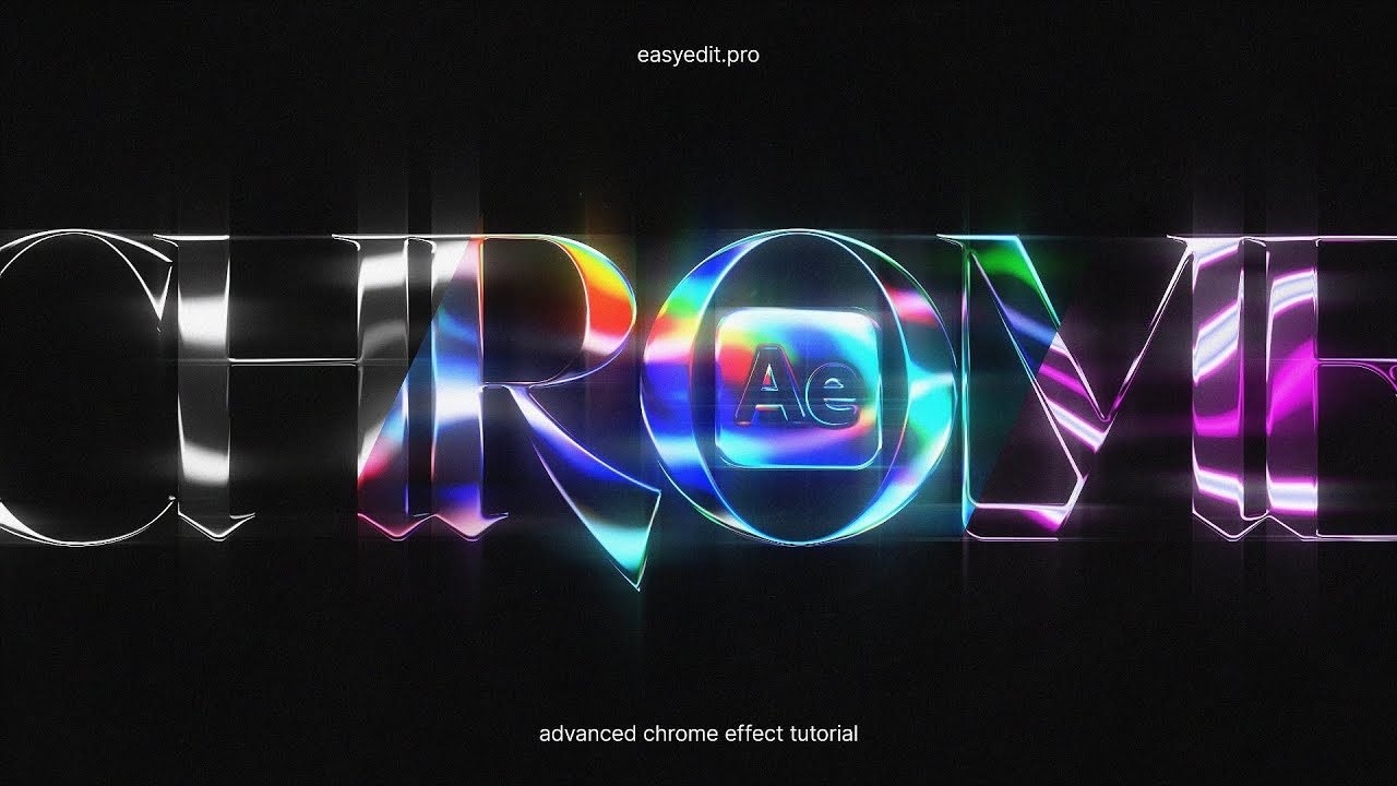 Chrome Typography Tutorial