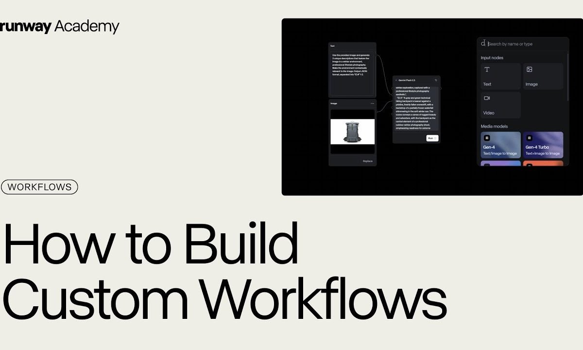 Custom Workflows Runway