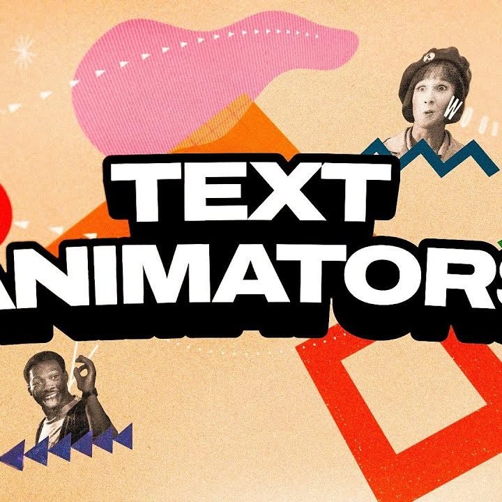 text animators After Effects